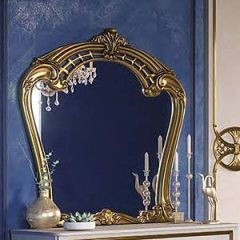 Спальный гарнитур Ольга (модульная) беж/золото в Троицке - troick.mebel24.online | фото 8