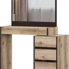 ПРАГА Спальный гарнитур Серия 3 (Дуб Делано/Дуб Венге) в Троицке - troick.mebel24.online | фото 12