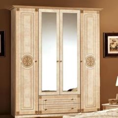 Спальный гарнитур Рома (модульный) беж в Троицке - troick.mebel24.online | фото 4