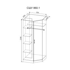 СОФИ Спальный гарнитур (модульный) в Троицке - troick.mebel24.online | фото 27