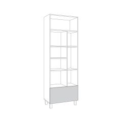 Стеллаж 13.148 Манхеттен в Троицке - troick.mebel24.online | фото 2