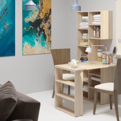 Стеллаж Элемент-2 (дуб сонома) в Троицке - troick.mebel24.online | фото 4