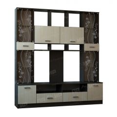 Стенка Сабина (модульная) венге/дуб белфорт в Троицке - troick.mebel24.online | фото 4