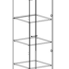 Стенка Сабина (модульная) венге/дуб белфорт в Троицке - troick.mebel24.online | фото 7