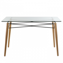 Стол Barneo T-110 стекло 10мм в Троицке - troick.mebel24.online | фото