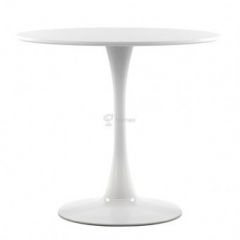 Стол Barneo T-3 Tulip style (RAL9003 белый, D100) в Троицке - troick.mebel24.online | фото