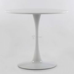 Стол Barneo T-3 Tulip style (RAL9003 белый, D90) в Троицке - troick.mebel24.online | фото 2