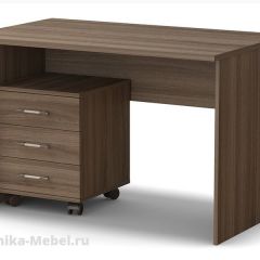 Стол письменный + тумба ЛДСП в Троицке - troick.mebel24.online | фото 1