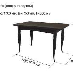 Стол раскладной Ялта-2 (опоры массив резной) в Троицке - troick.mebel24.online | фото 5