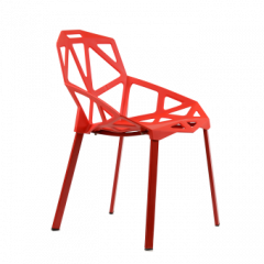 Стул Barneo N-229 One красный в Троицке - troick.mebel24.online | фото