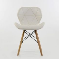 Стул Barneo N-42 Perfecto PU белый в Троицке - troick.mebel24.online | фото 3