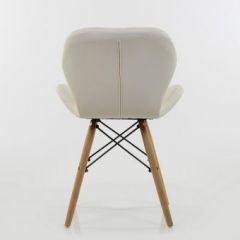 Стул Barneo N-42 Perfecto PU белый в Троицке - troick.mebel24.online | фото 4