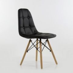 Стул Barneo N-43 Pulsante PU черный в Троицке - troick.mebel24.online | фото 2