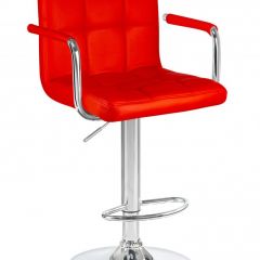 Стул барный DOBRIN KRUGER ARM LM-5011 (красный) в Троицке - troick.mebel24.online | фото