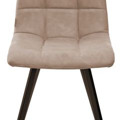 Стул CHILLI SQUARE RU-09 серо-бежевый винтаж, PU / черный каркас М-City в Троицке - troick.mebel24.online | фото 2