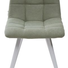Стул CHILLI SQUARE UF860-11B мятный, ткань/ белый каркас М-City в Троицке - troick.mebel24.online | фото 3