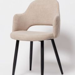 Стул К-14 бежевый/черный в Троицке - troick.mebel24.online | фото