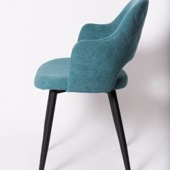 Стул К-14 бирюзовый/черный в Троицке - troick.mebel24.online | фото 3