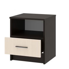 СОФИЯ Тумба прикроватная (венге/дуб белфорт) в Троицке - troick.mebel24.online | фото 2