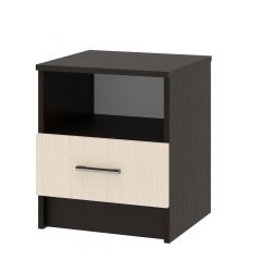 СОФИЯ Тумба прикроватная (венге/дуб белфорт) в Троицке - troick.mebel24.online | фото