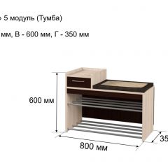 ОЛЬГА 5 Тумба в Троицке - troick.mebel24.online | фото 3
