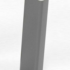 Торцевая заглушка  для цоколя h100 мм (Алюминий, Белый, Черный, Сонома) в Троицке - troick.mebel24.online | фото