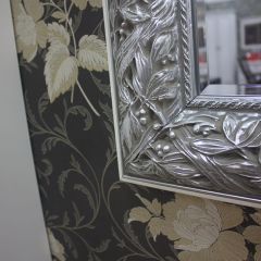 Зеркало большое Тиффани Premium черная/серебро (ТФ/02(П) в Троицке - troick.mebel24.online | фото 3