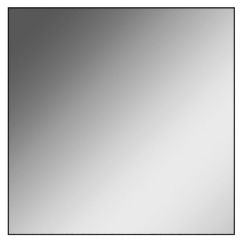 Зеркало Corsica 600х600 black без подсветки Sansa (SB1064Z) в Троицке - troick.mebel24.online | фото