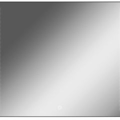 Зеркало Cosmo 100 black с подсветкой Sansa (SC1047Z) в Троицке - troick.mebel24.online | фото 1