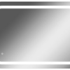 Зеркало Elis 100 white с подсветкой Sansa (SEe1045Z) в Троицке - troick.mebel24.online | фото