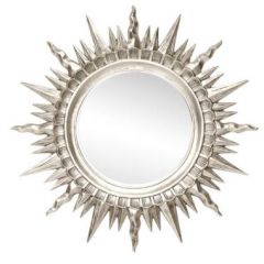 Зеркало круглое серебро (1810(1) в Троицке - troick.mebel24.online | фото