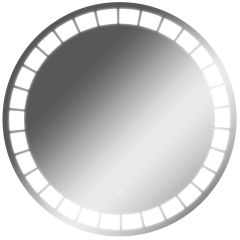 Зеркало Маскат 700х700 с подсветкой Домино (GL7057Z) в Троицке - troick.mebel24.online | фото
