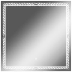 Зеркало Паликир 700х700 с подсветкой Домино (GL7051Z) в Троицке - troick.mebel24.online | фото