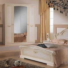 Зеркало в раме к кровати 1600 (08.150) Ирина (беж) в Троицке - troick.mebel24.online | фото 2