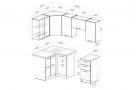 АЛЬБА Кухонный гарнитур Оптима 5 (1200*2000 мм) в Троицке - troick.mebel24.online | фото 2