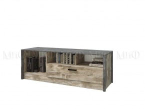 Амели Тумба ТВ (Дуб Юкон-Бетон темный) в Троицке - troick.mebel24.online | фото 2
