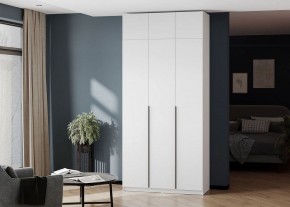Антресоль 1200 «ШК-5» Белый текстурный в Троицке - troick.mebel24.online | фото 4
