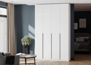 Антресоль 1600 «ШК-5» Белый текстурный в Троицке - troick.mebel24.online | фото 4