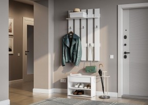 АЙДЕН ВШ06-800 Вешалка (белый) в Троицке - troick.mebel24.online | фото 2
