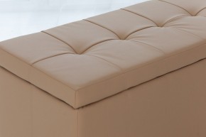 Банкетка-сундук Лонг бежевая в Троицке - troick.mebel24.online | фото 2