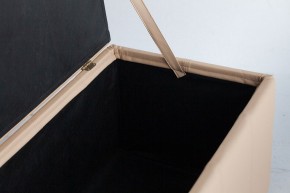 Банкетка-сундук Лонг бежевая в Троицке - troick.mebel24.online | фото 3