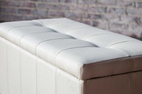 Банкетка-сундук Лонг светло-бежевая  в Троицке - troick.mebel24.online | фото 2