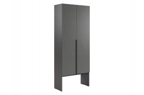 БАСКО Шкаф двухдверный L800 (графит) в Троицке - troick.mebel24.online | фото