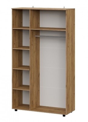БАЙКАЛ Шкаф трехстворчатый (Графит/Дуб золотой) в Троицке - troick.mebel24.online | фото 2