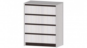 БОСТОН Комод 4 ящика (анкор светлый) в Троицке - troick.mebel24.online | фото