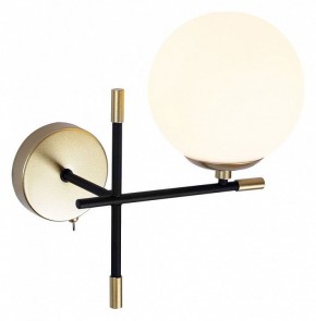 Бра Arte Lamp Arkab A2225AP-1BK в Троицке - troick.mebel24.online | фото
