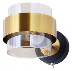 Бра Arte Lamp Carlo A8205AP-1BK в Троицке - troick.mebel24.online | фото
