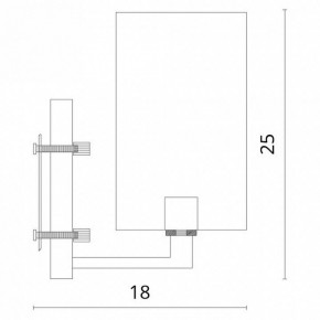 Бра Divinare Porta 5933/01 AP-1 в Троицке - troick.mebel24.online | фото 3