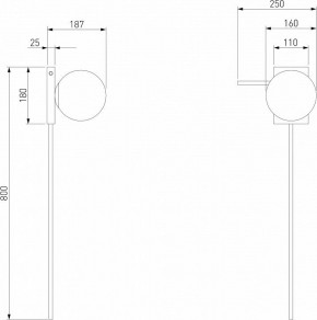 Бра Eurosvet Fredo 40033/1 латунь в Троицке - troick.mebel24.online | фото 3