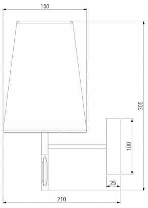 Бра Eurosvet Milazzo 60137/1 хром в Троицке - troick.mebel24.online | фото 4